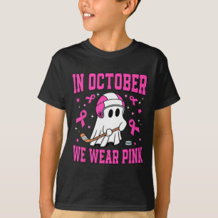 Camiseta Octubre: Vemos Cáncer De Mama De Hockey De Fantasm