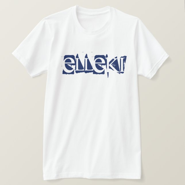 Camiseta oculta de Elleki (Anverso del diseño)