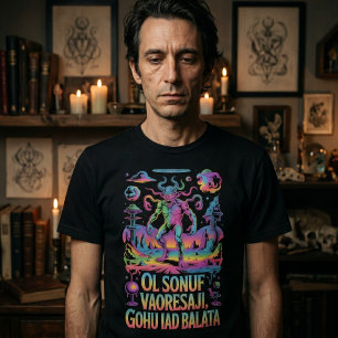 Camiseta oculta de Halloween enociana 
