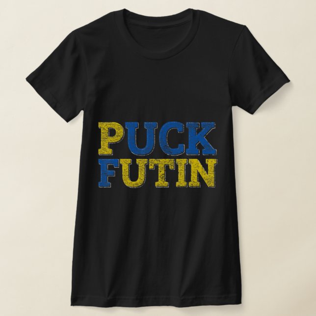 Camiseta OCULTA FUTIN, estoy con Ucrania (Distribución)