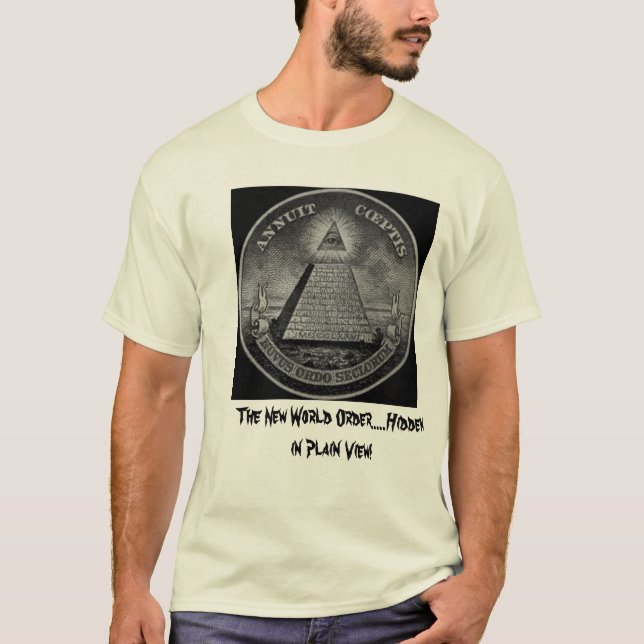 Camiseta ¡Ocultado en plena vista! (Anverso)