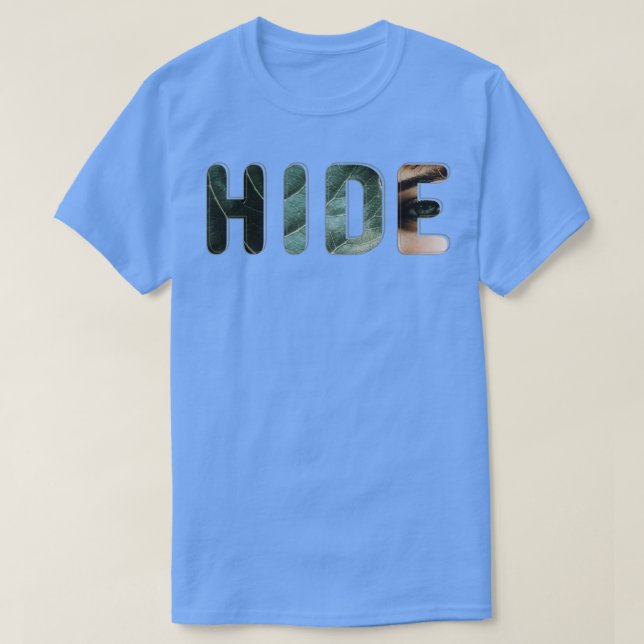 CAMISETA OCULTAR (Diseño del anverso)