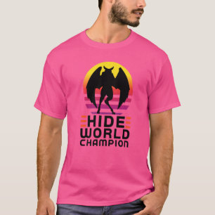Camiseta ocultar campeón mundial Cryptozoology Mothman