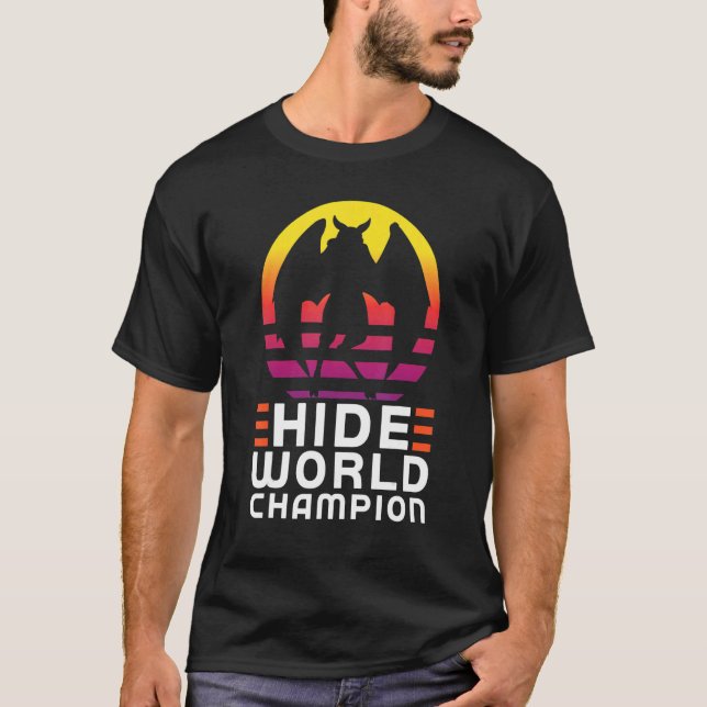 Camiseta ocultar campeón mundial Cryptozoology Mothman 1 (Anverso)
