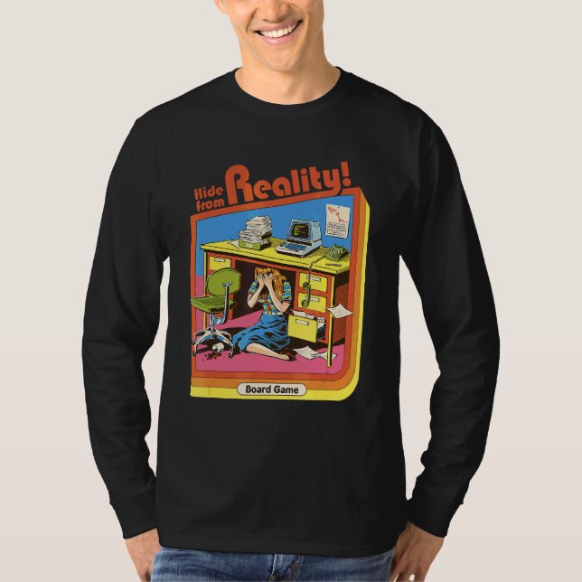 Camiseta Ocultar de la realidad (Anverso)