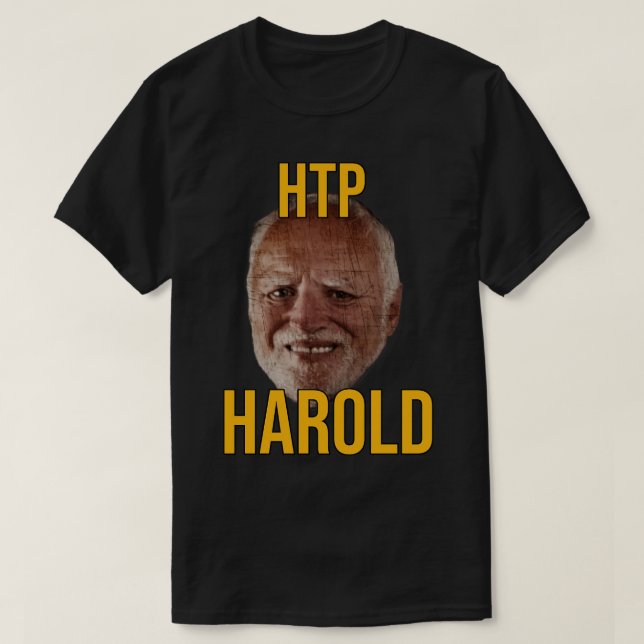 Camiseta Ocultar El Dolor Harold 2 (Diseño del anverso)