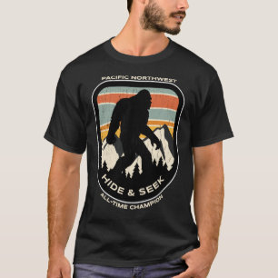 Camiseta Ocultar los pies y buscar el campeón de todo el ti
