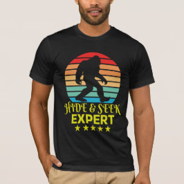 Camiseta Ocultar Y Buscar A Experto Experto De Pie Grande G