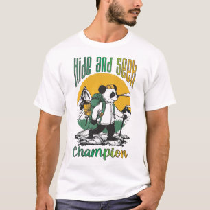 Camiseta Ocultar y buscar campeón