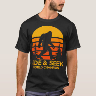 Camiseta Ocultar Y Buscar Vintage Retro