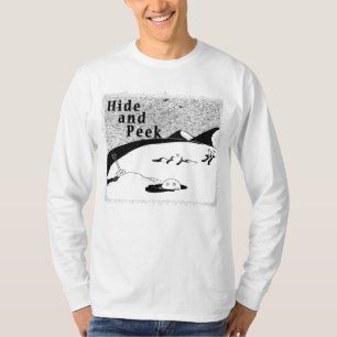 Camiseta Ocultar y cortar taladro (fondo transparente) T-Sh