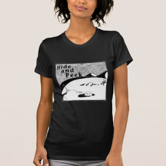 Camiseta Ocultar y palangrar (fondo blanco)