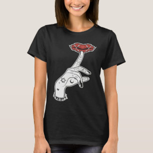 Camiseta Oculto Magia Oscura Goth Impío Emo Satanico Gótico