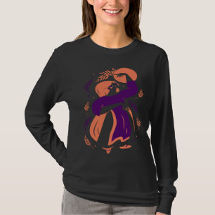 Camiseta Oculto Wicca Pagano y Bruja de la Naturaleza Cotta