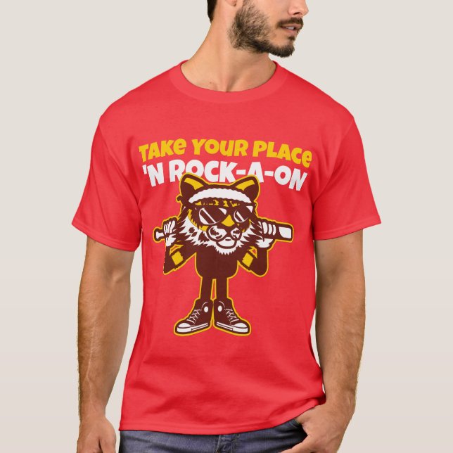 Camiseta Ocupa su lugar ‘N Rock-A-oN 4 (Anverso)