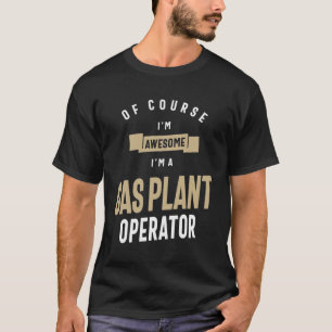Camiseta Ocupación del puesto de operador de la planta de g
