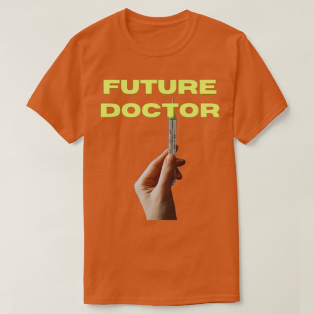 Camiseta Ocupación futura de Médicas (Diseño del anverso)