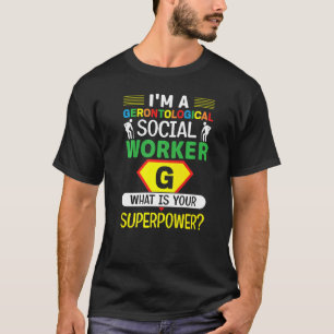 Camiseta Ocupación Gerontolog de trabajadores sociales gero