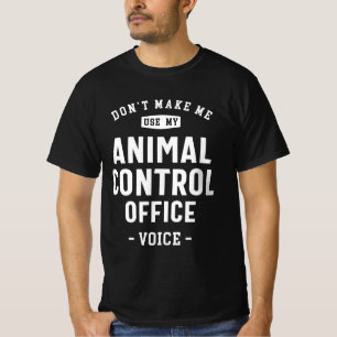 Camiseta Ocupación laboral de la Oficina de Control Animal