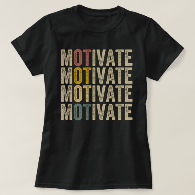 Camiseta Ocupación motivada OP retrocosecha (Diseño del anverso)