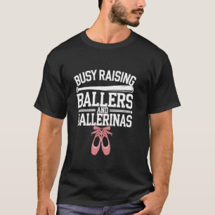 Camiseta Ocupada Criando Baloncestistas Y Baloncestistas Bé