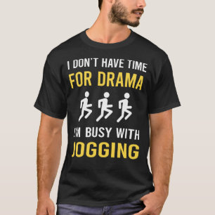 Camiseta Ocupado Con Jogging Jog Jogger