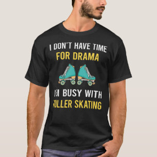 Camiseta Ocupado Con Patinaje Sobre Patinaje Sobre Patinaje