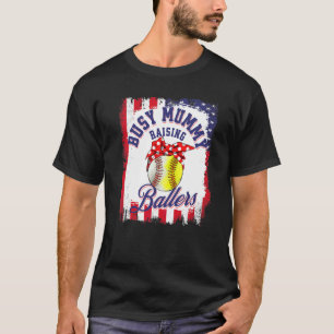 Camiseta Ocupado Mummy Gameday Perfecto Para Mamás Que Leva