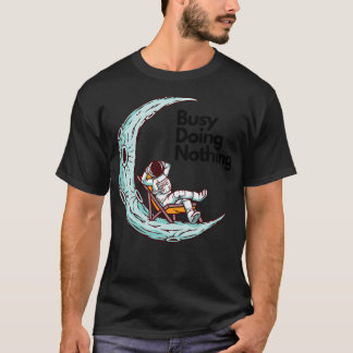 Camiseta Ocupado No Haciendo Nada Espacaídas