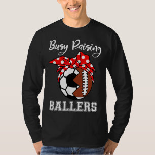 Camiseta Ocupado para aumentar a los balancines, divertida 