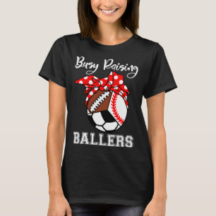 Camiseta Ocupado Recaudando Ballers Funny Fútbol Club de Bé