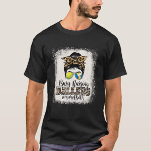 Camiseta Ocupados Cazando Ballers Mamá De Ambos Voleibol De