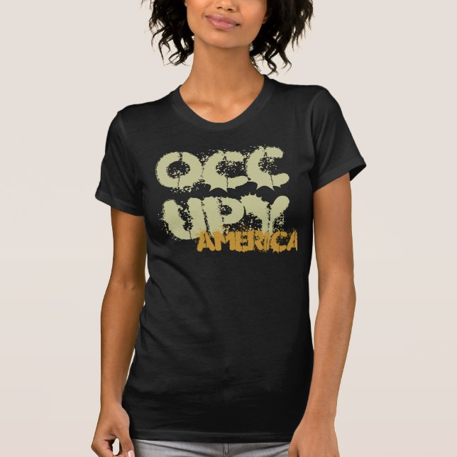 CAMISETA OCUPAR A AMÉRICA (Anverso)