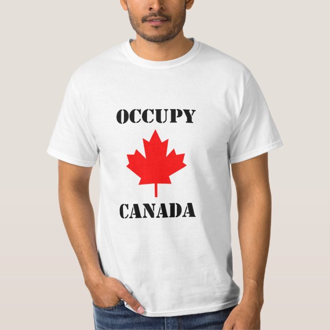 Camiseta Ocupe Canadá: McGill (universidad de McGill) (Anverso)