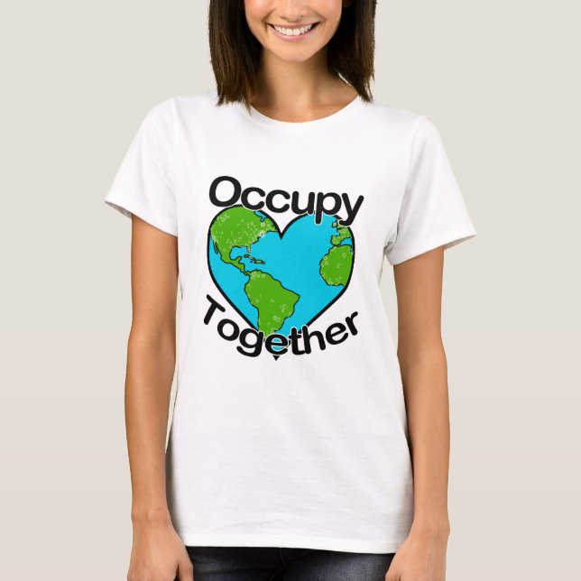 Camiseta Ocupe junto (Anverso)