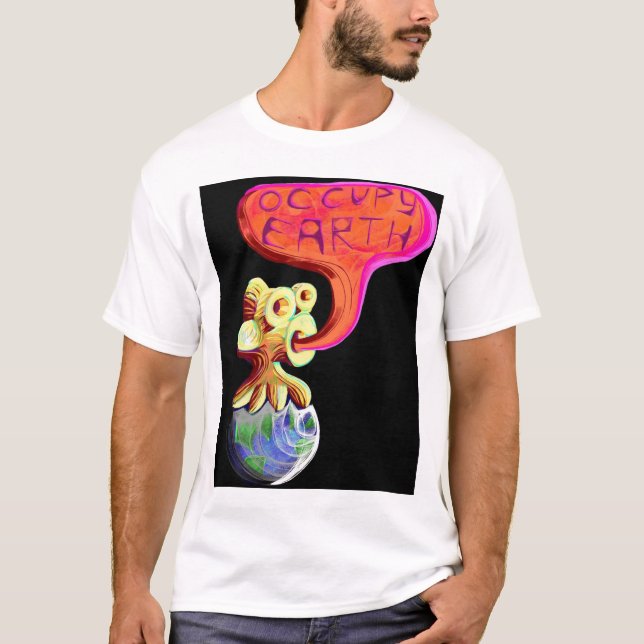 Camiseta Ocupe la tierra (Anverso)
