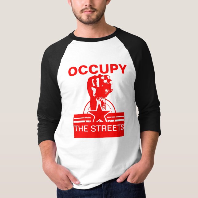 CAMISETA OCUPE LAS CALLES 3 (Anverso)