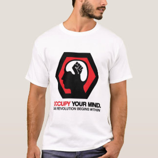 Camiseta Ocupe su mente
