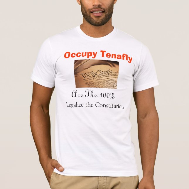 Camiseta Ocupe Tenafly (Anverso)