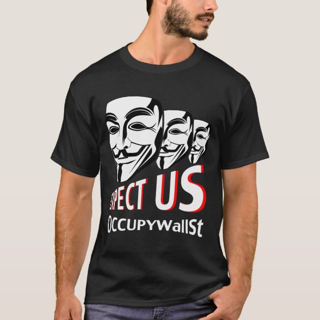 Camiseta Ocupe Wall Street (Anverso)