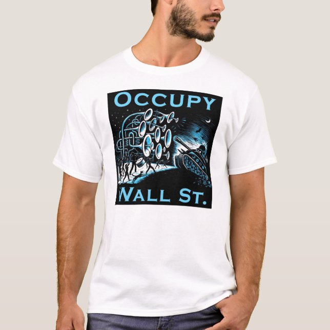 Camiseta Ocupe Wall Street (Anverso)