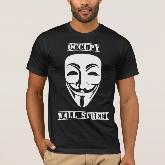 Camiseta Ocupe Wall Street (Anverso)