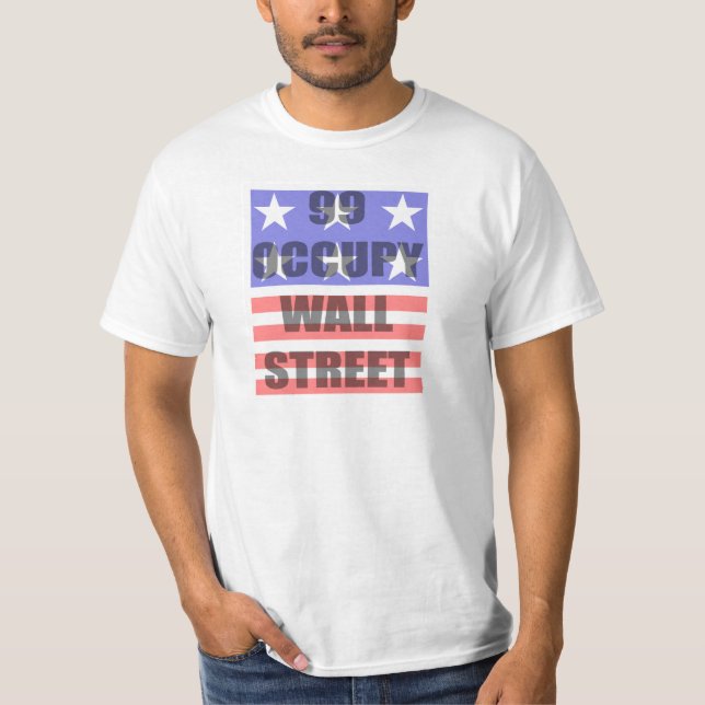 Camiseta ocupe Wall Street (Anverso)