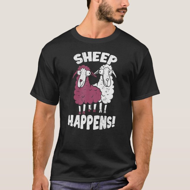 Camiseta Ocurre Oveja Pastora (Anverso)