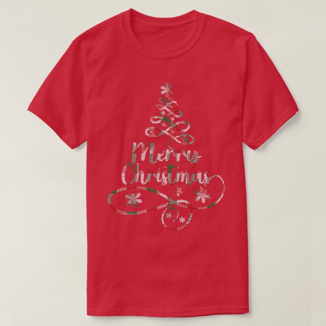 Camiseta oD61 Árbol de Navidad Navidades de navidad navideñ (Diseño del anverso)