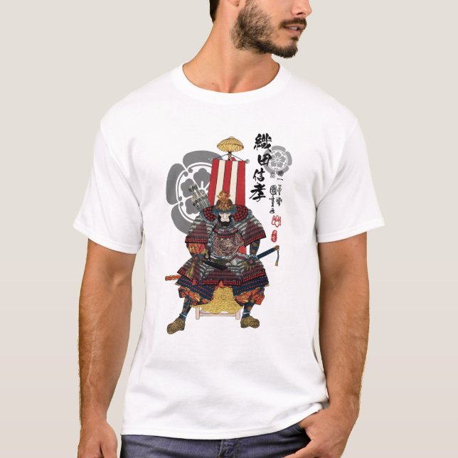 Camiseta Oda Nobutaka Ukiyo-e (Anverso)