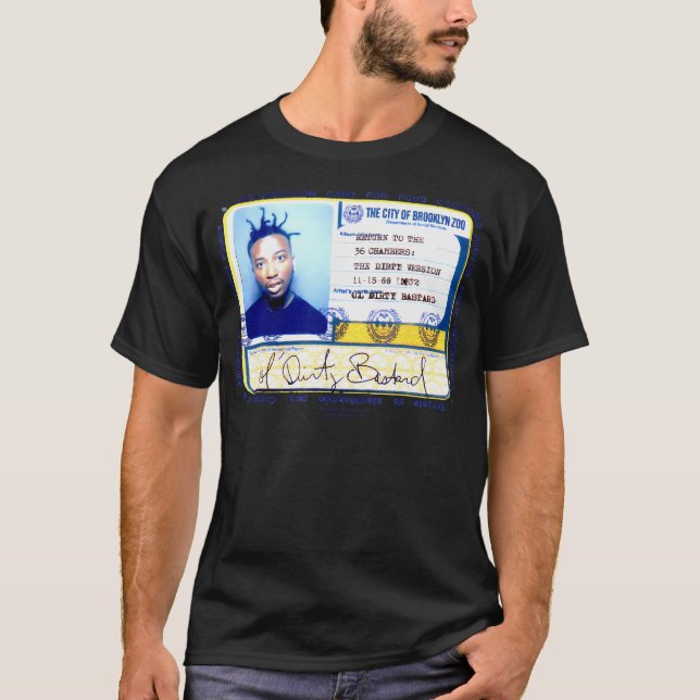 Camiseta Odb Ol Dirty Ba: Id. Ard Devolver 36 Chambers Art  (Anverso)