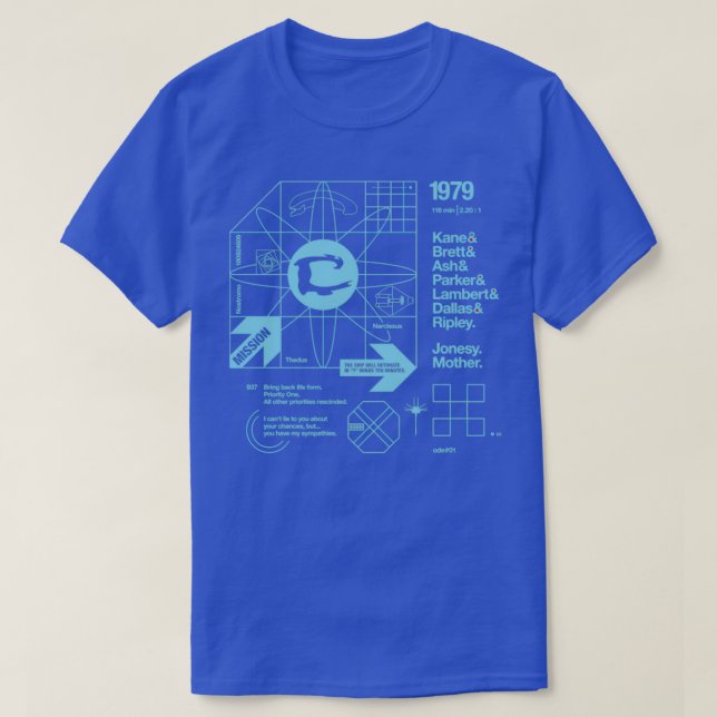 CAMISETA ODE  (Diseño del anverso)
