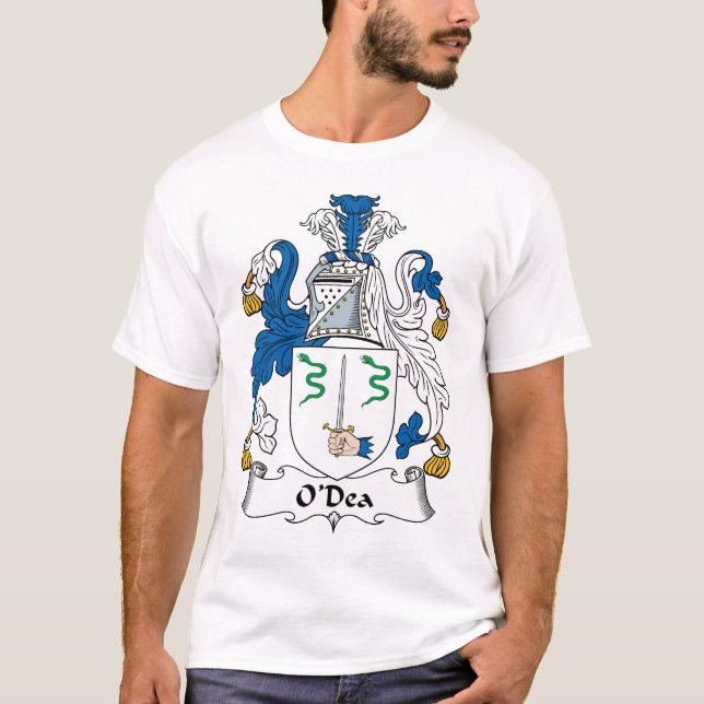 Camiseta O'Dea o'Day Family Crest (Anverso)