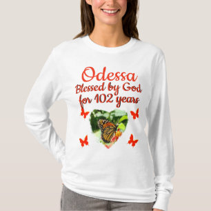 Camiseta Odessa 102 Cumpleaños